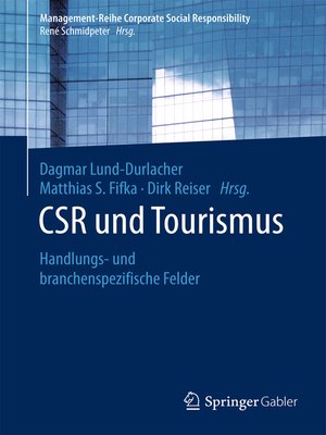 cover image of CSR und Tourismus